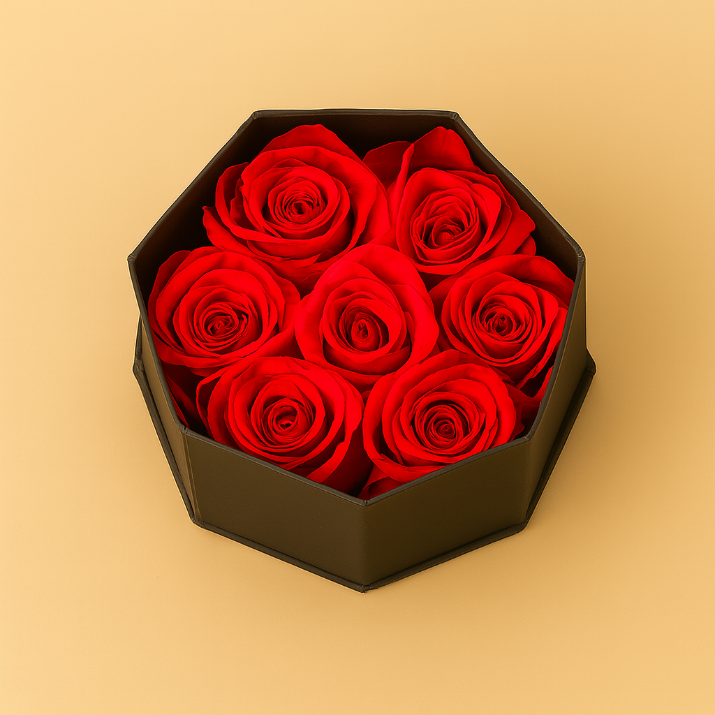 7 Rose Center Piece
