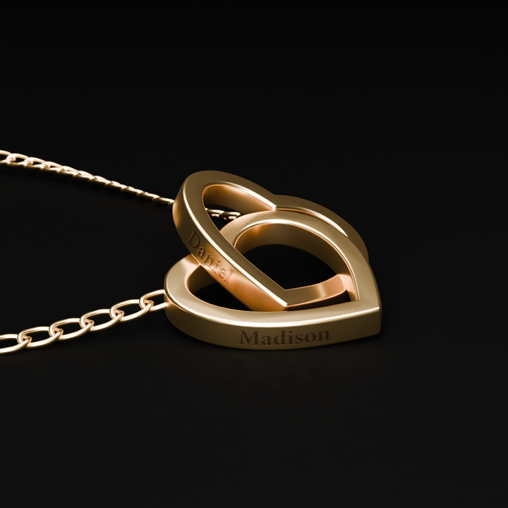 Eternal Rose Bear - w/ Engraved Necklace