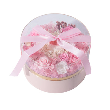 Eternal Rose Round Box