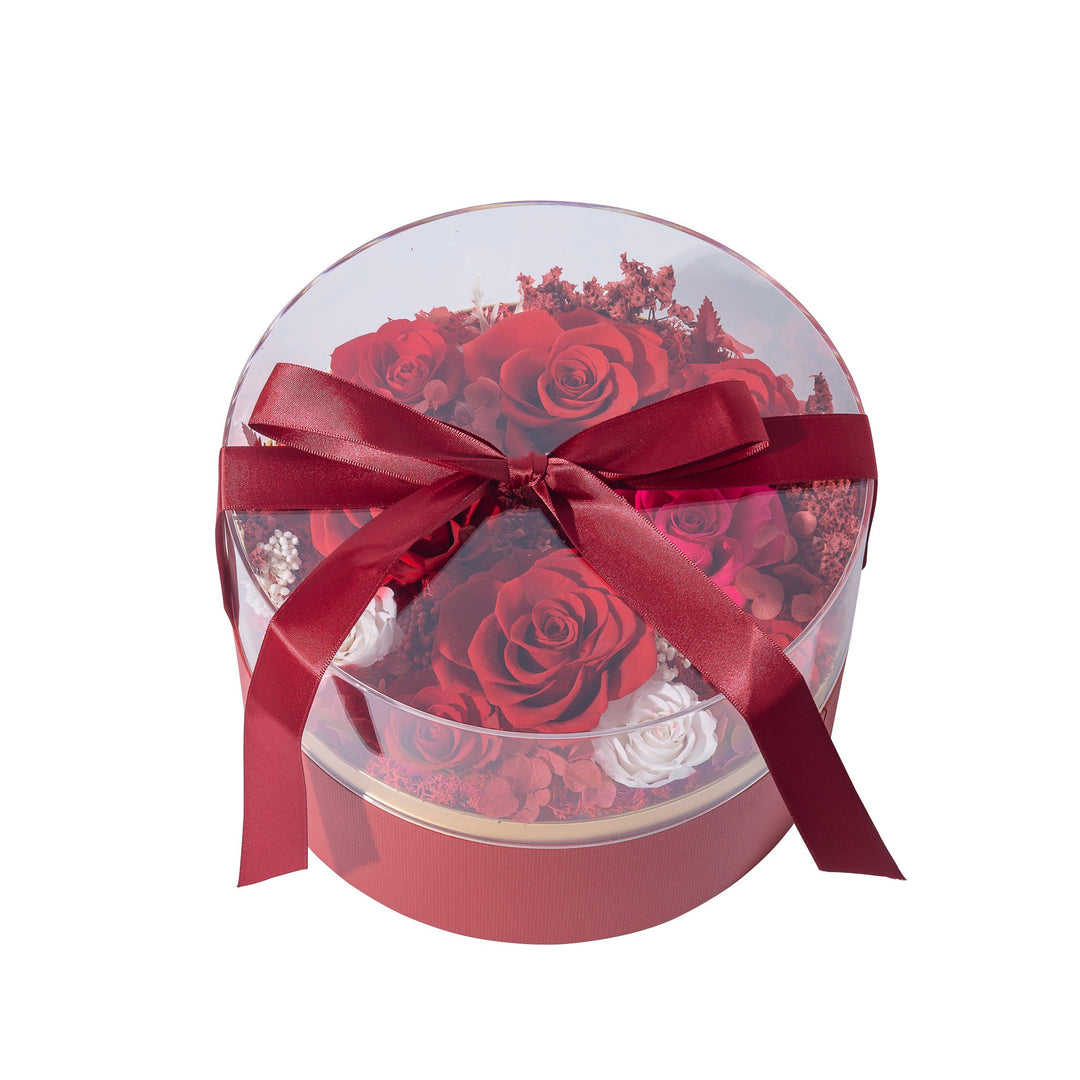 Eternal Rose Round Box