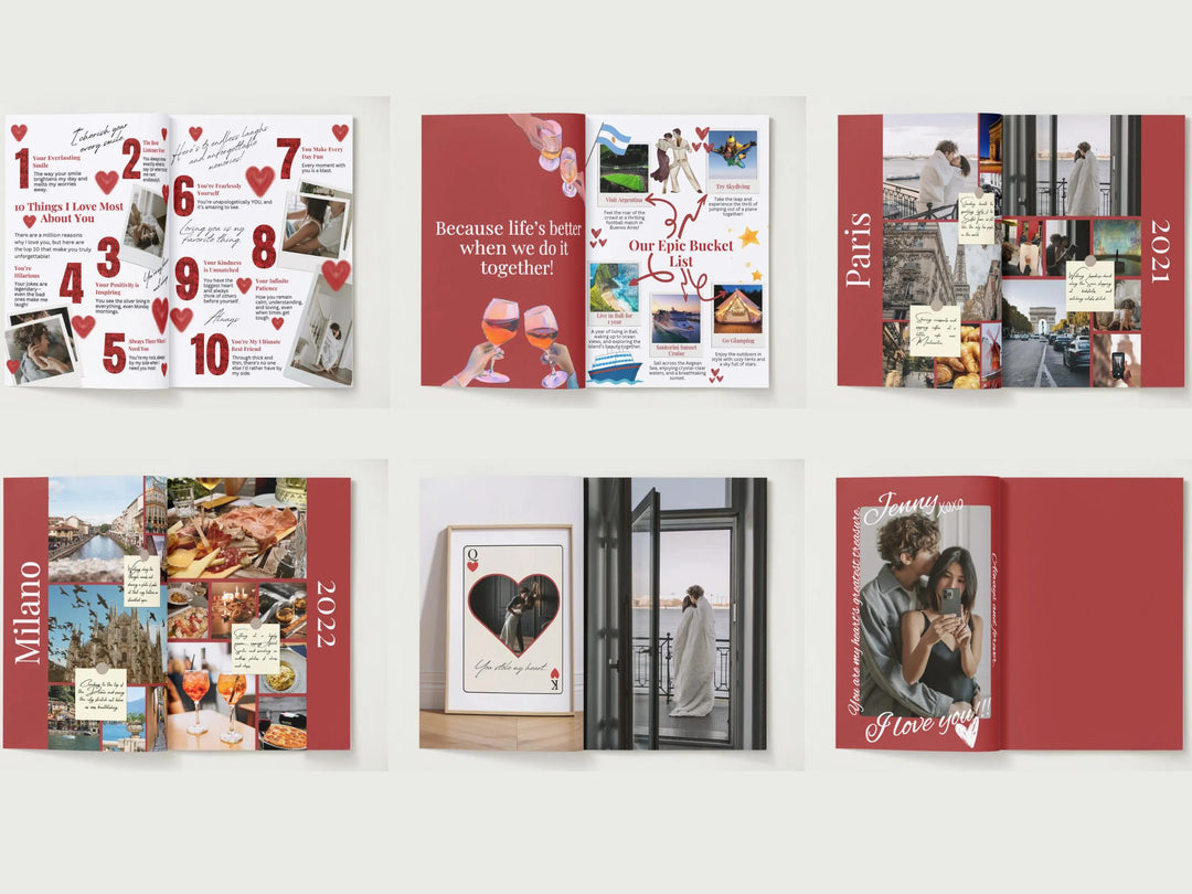Personalized Love Issue Magazine Template