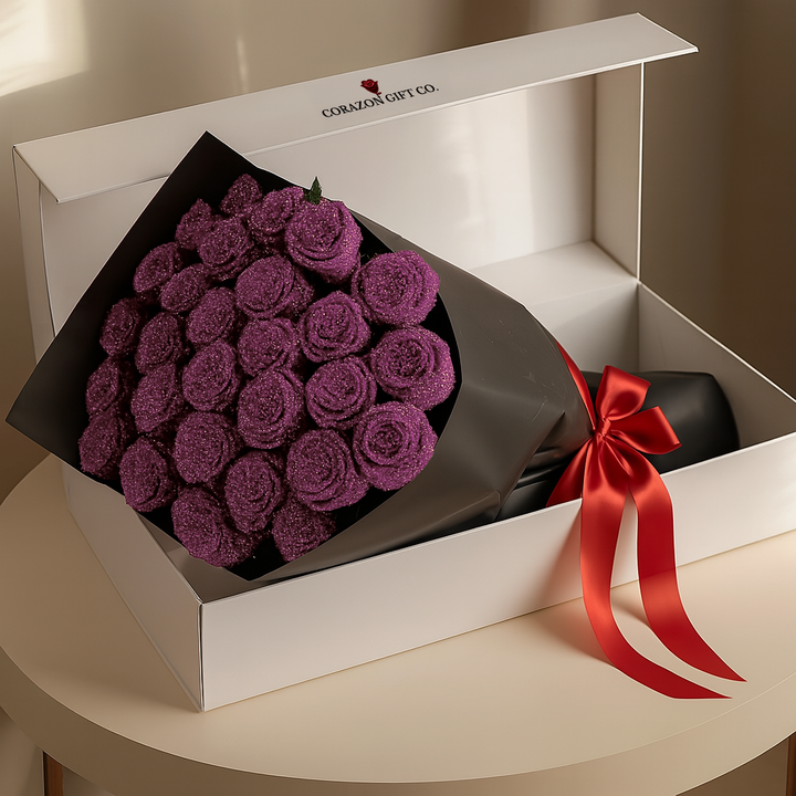 Glitter Rose Bouquet