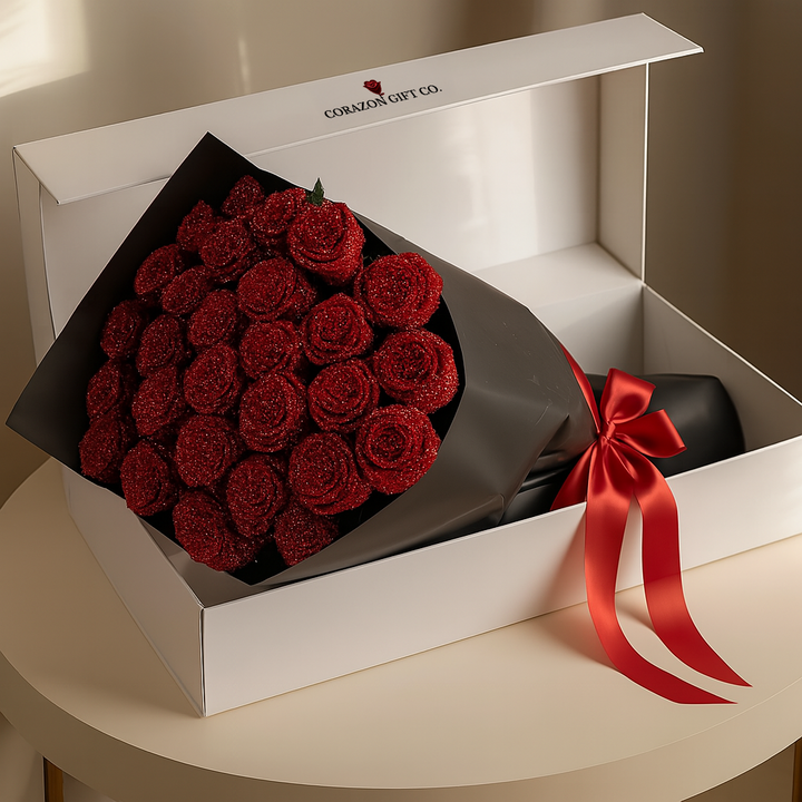 Glitter Rose Bouquet