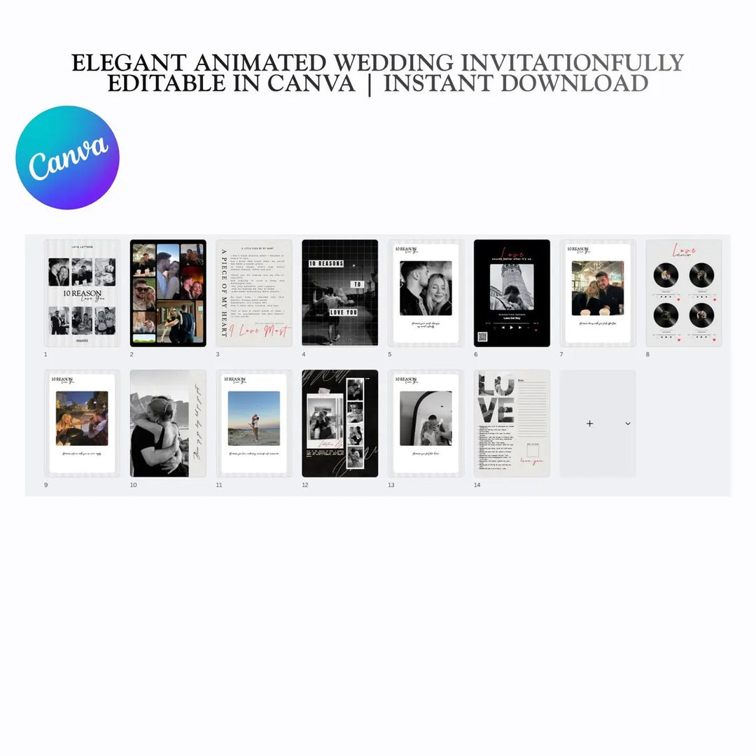 10 Reasons Why I love you Magazine Template