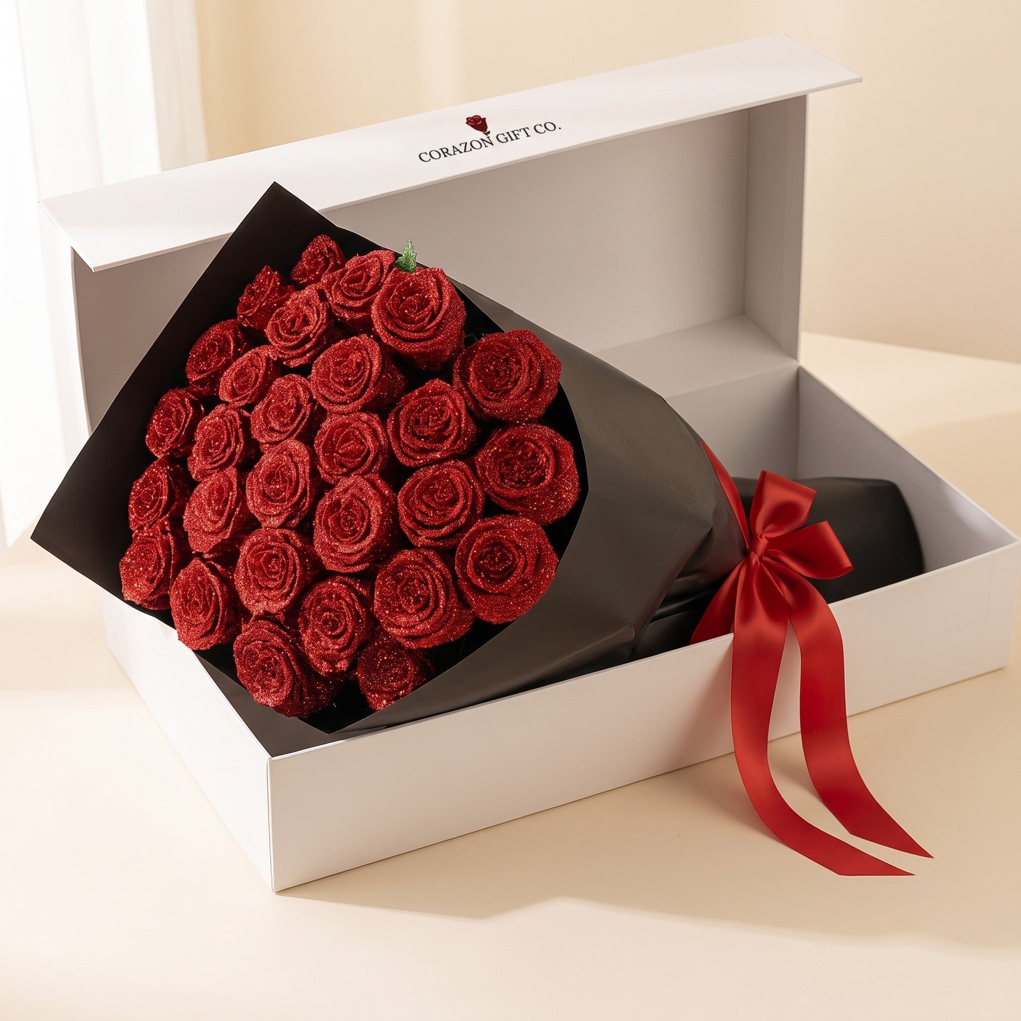 Glitter Rose Bouquet
